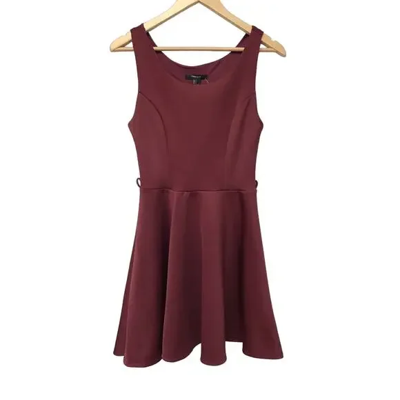 slim fit dress slacks Mineral Wash Fit & Flare Dress in Agave main image 1